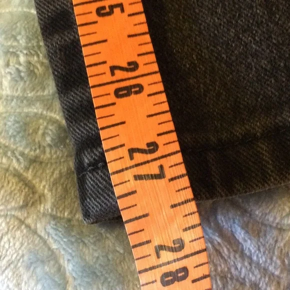 Lee Relaxed Straight Leg Black Jeans Women’s 10 short - Picture 12 of 16